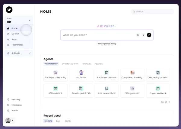Intro to AI Agents with Writer.com